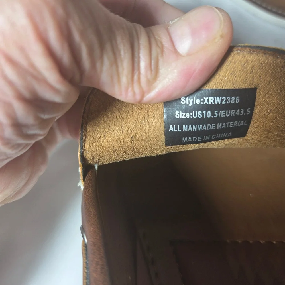 XRAY Ultimate Comfort Mens Tan Brown Boat Shoes Loafers XRW2386 Size 10.5